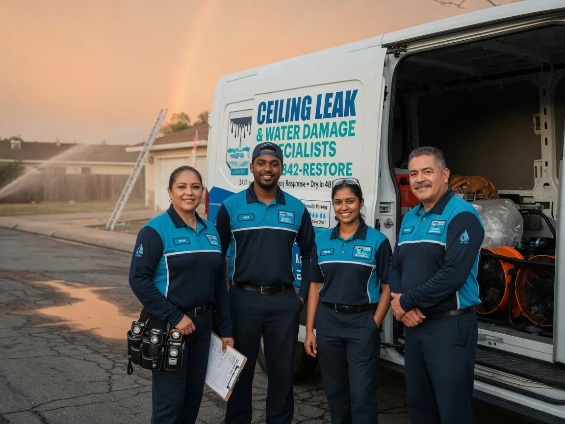 Ceiling Leak Cleanup company in Athens, TX